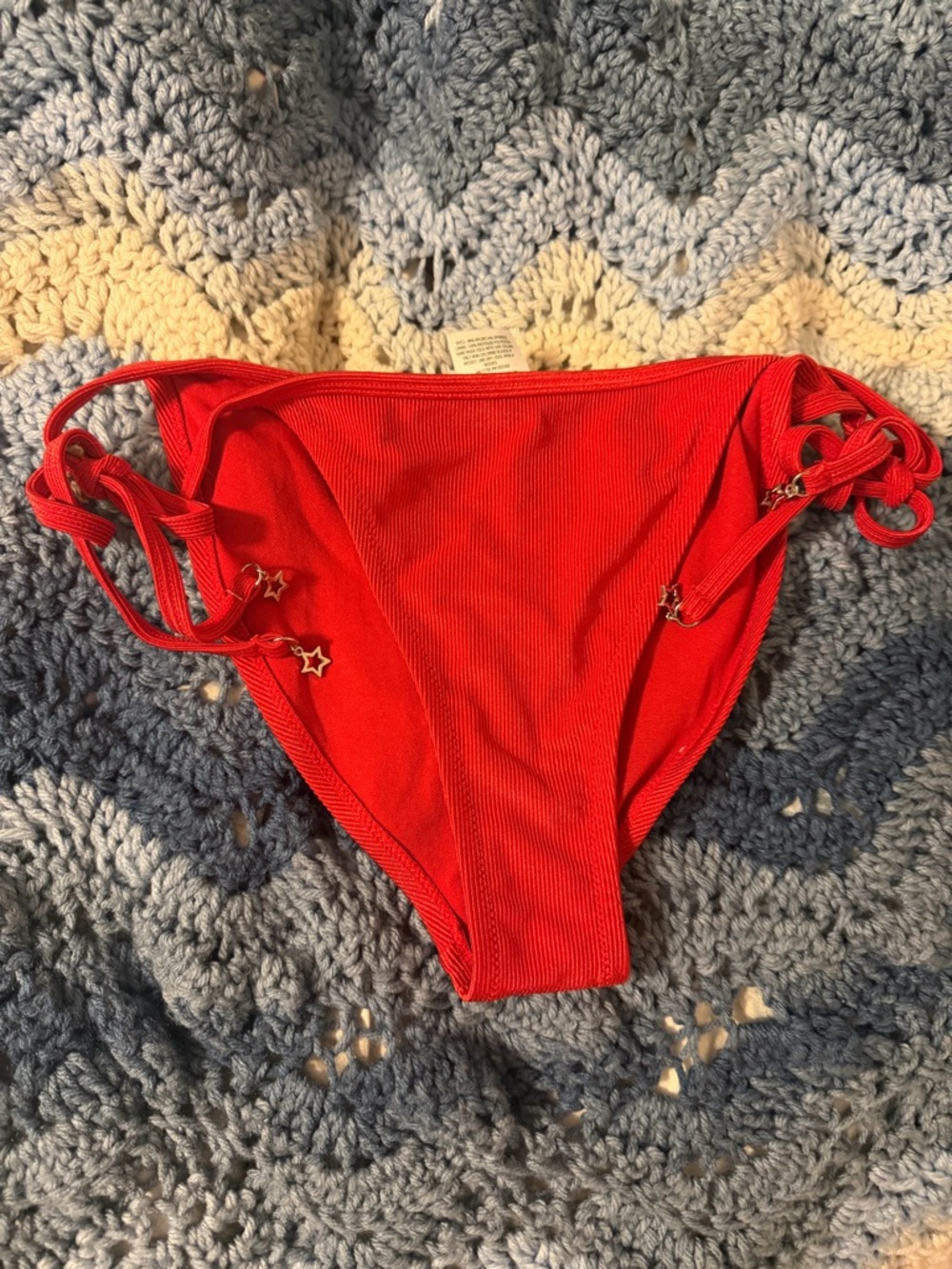 wild fable Red Stretch Bikini Bottom